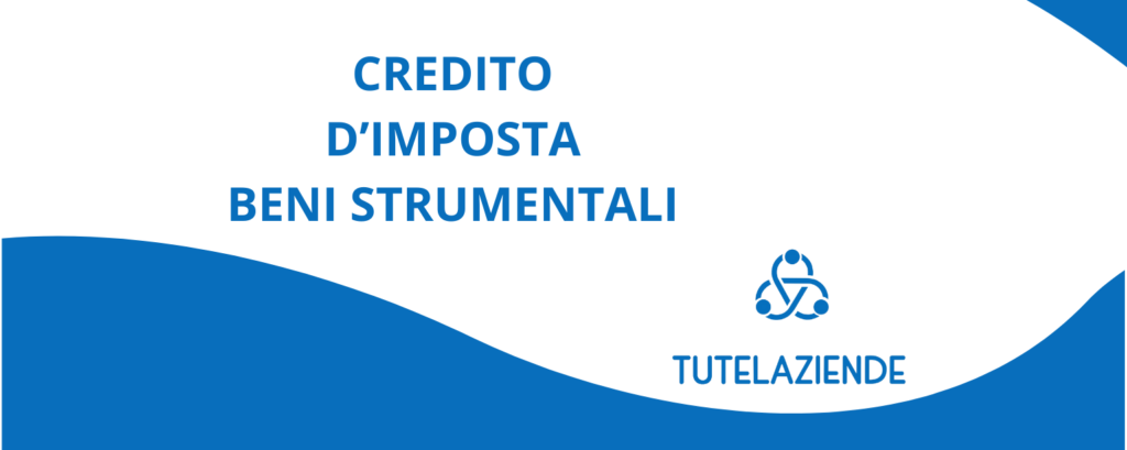 Credito Imposta Beni Strumentali