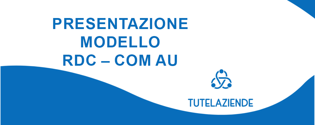 Presentazione Modello RdC Com AU