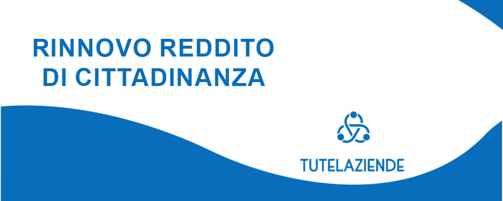 Rinnovo Reddito di Cittadinanza